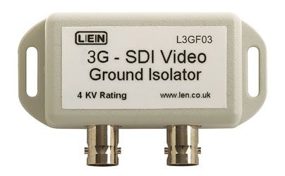 LEN L3GF03 ISOLATION VIDEO vidéo galvanic et à la terre, 3G SDI, haute tension, médical