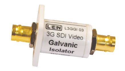 LEN L3GGI03 ISOLATION VIDEO vidéo galvanic et à la terre, haute tension, 3G SD HD SDI