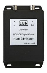 LEN LHDVHE01 ELIMINATEUR DE BRUIT VIDEO 2x BNC, HD SDI, sans bloquage CC