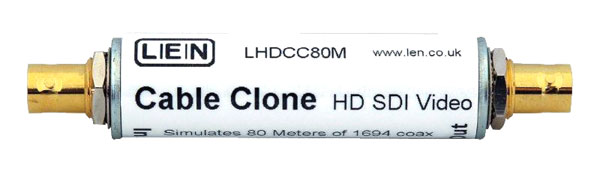 LEN LHDCC80M CLONE CABLE VIDEO HD SDI, 80m Belden 1694A