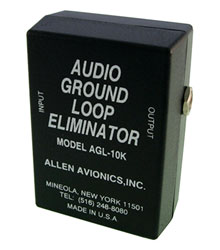 ALLEN AVIONICS AGL-10K TRANSFO D'ISOLATION DE MASSE AUDIO 10kohms