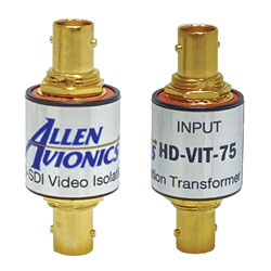 ALLEN AVIONICS HD-VIT-75 TRANSFO D'ISOLATION VIDEO HD