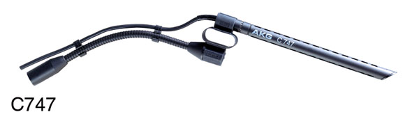 AKG C747-V11 MICRO canon, hypercardioïde, condensateur