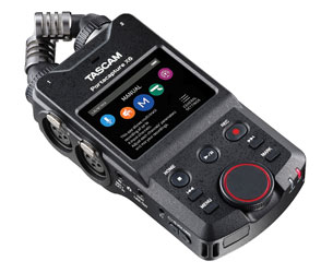 TASCAM PORTACAPTURE X6 ENREGISTREUR PORTABLE 6 canaux, WAV/MP3, microSD/SDHC, 32-bit flottants