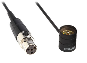 SHURE C122 CORDON pour micro MX/WL, connecteur TA4F 4pts