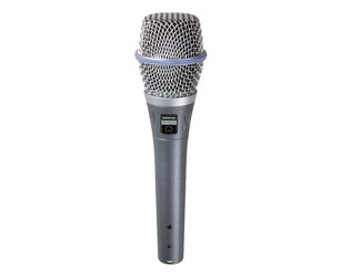 SHURE BETA 87C MICRO CHANT à condensateur, cardioïde