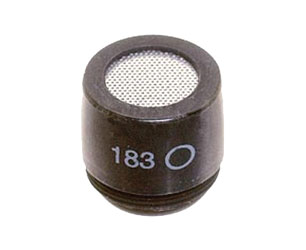 SHURE R183B CAPSULE MICRO omnidirectionnel, noir