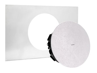 SHURE MXN5W-C+TB-V HAUT-PARLEUR plafond, en réseau, 5.25 pouces, blanc, A-MXN5-TB