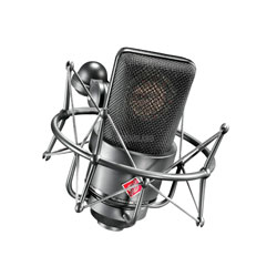 NEUMANN TLM 103 MICROPHONE KIT STUDIO avec suspension élastique EA 1, noir