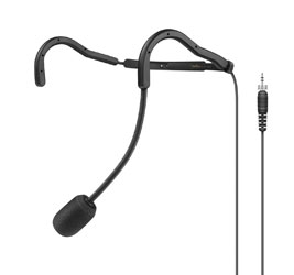 SENNHEISER HT 747 MICRO tour de tête, supercardioïde, résistant à la sueur, jack 3.5mm, noir