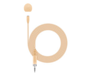 SENNHEISER 508250 MKE ESSENTIAL MICRO CRAVATE électret, omni, jack 3.5mm pour EW G4 TX, beige