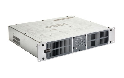 CLOUD CA4250 AMPLIFICATEUR DE PUISSANCE 70/100V/4/8ohm, 4x 250W, option Dante, install.en rack 2U