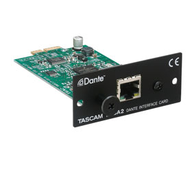 TASCAM IF-DA2 CARTE INTERFACE DANTE entrée deux canaux, sortie, pour SS-R250N