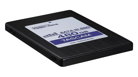 TASCAM TSSD-480B SSD ATA 2.5" série, pour DA6400, 480GB