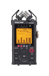 TASCAM DR-44WL ENREGISTREUR PORT 4 canaux WAV/MP3, mic. SD/SDHC/SDXC, entr.micro/ligne, mic. XY card
