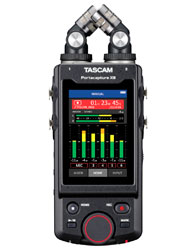 TASCAM PORTACAPTURE X8 ENREGISTREUR PORTABLE 8 canaux, WAV/MP3, micro SD/SDHC, point flottant 32-bit