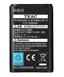 TASCAM BP-L2 BATTERIE pour enregistreurs DR-1, GT-R1, DR-100, LiIon, rechargeable