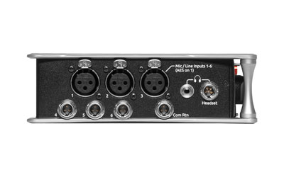 SOUND DEVICES 833 MIXETTE PORTABLE numérique, 8 canaux, 12 pistes, SSD 256GB, 2x fentes SD