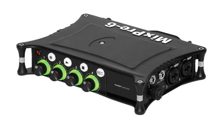 SOUND DEVICES MIXPRE-6 ENREGISTREUR PORTABLE 8 pistes,6 can.,enregistr.32 Bit flottant, 44,1 à 192kHz