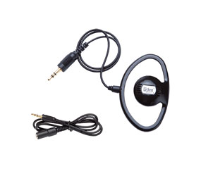 LISTEN TECHNOLOGIES LA-401 OREILLETTE monaurale, jack TRS 3.5mm, gris foncé