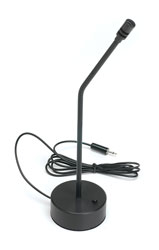 SIGNET AMD MICROPHONE électret, pour table, hauteur 310mm, pour système boucle d'induction Signet