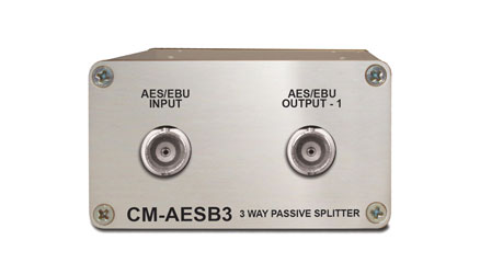 SONIFEX CM-AESB3 AMPLI DE DISTRIBUTION passive, splitter AES3ID 3 voies, connexion BNC