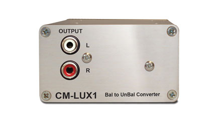 SONIFEX CM-LUX1 INTERFACE PRO passive, XLR symétrique vers RCA asymétrique