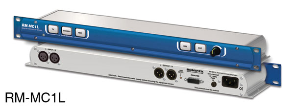 SONIFEX RM-MC1L UNITE DE CONTROLE DE SYSTEME D'ECOUTE 1x entrée/sortie stéréo, contrôle lumières