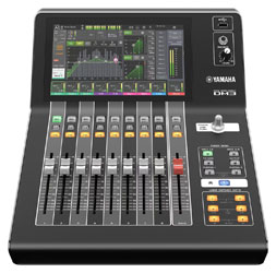 YAMAHA DM3 MIXETTE num., 9 faders, 16x8 entr./sort.analog., 18x18 entr./sort. USB