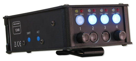 GLENSOUND BEATRICE B4+ INTERCOM AUDIO de poche, Dante Broadway, 4 canaux, connecteur XLR3F