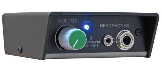 GLENSOUND GS-HA014 AMPLIFICATEUR CASQUE de surface, un ampli, boucle traversante