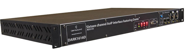 GLENSOUND DARK1616D INTERFACE AUDIO Dante/AES3, 8x8 E/S AES3