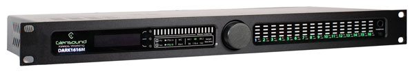 GLENSOUND DARK DAWN 1616M AUDIO INTERFACE Dante/AES67/ST2110, 16-channel analogue I/O