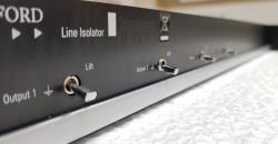 CANFORD UNITE D'ISOLATION LIGNE analog., sym.,entr/sort XLR, 10kohms, 4 canaux,install.rack (EX DEMO)