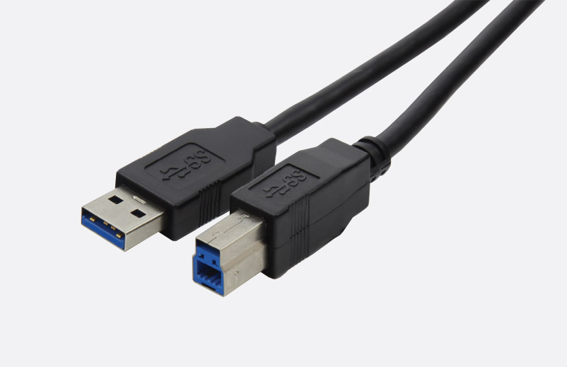 Achetez 0,5 m USB 3.0 Double USB-A Mâle à Micro-b Cordon D'alimentation du  Câble Pour le Disque Dur Externe de Chine
