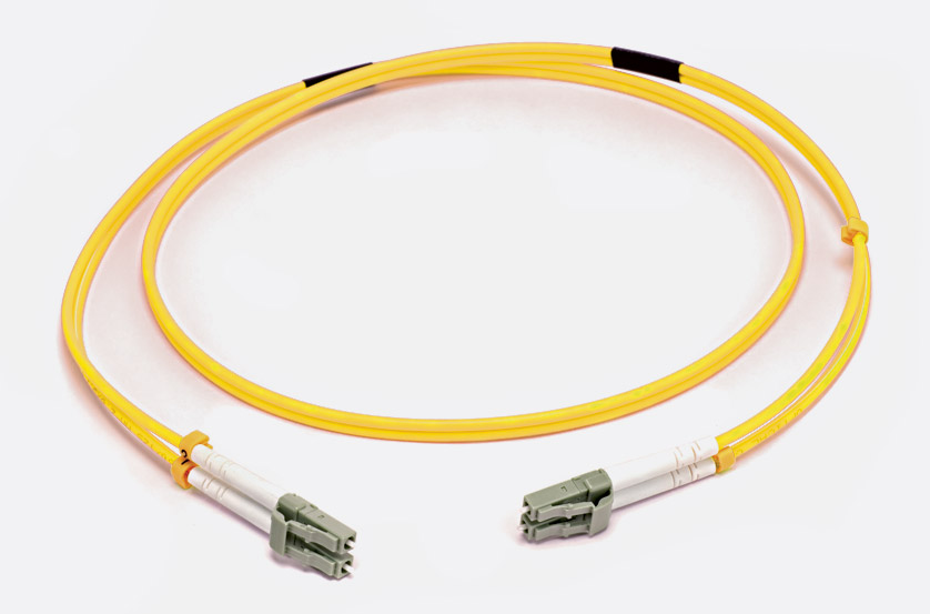 Câble de raccordement fibre optique LC/LC Duplex 10m jaune, 9/125μ Mode  unique