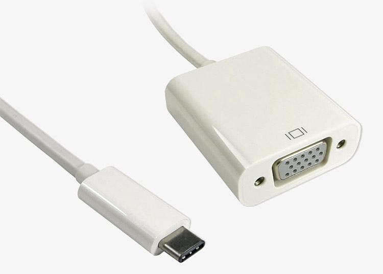 Adaptateur USB 3.1 type C mâle - VGA femelle - 1080p