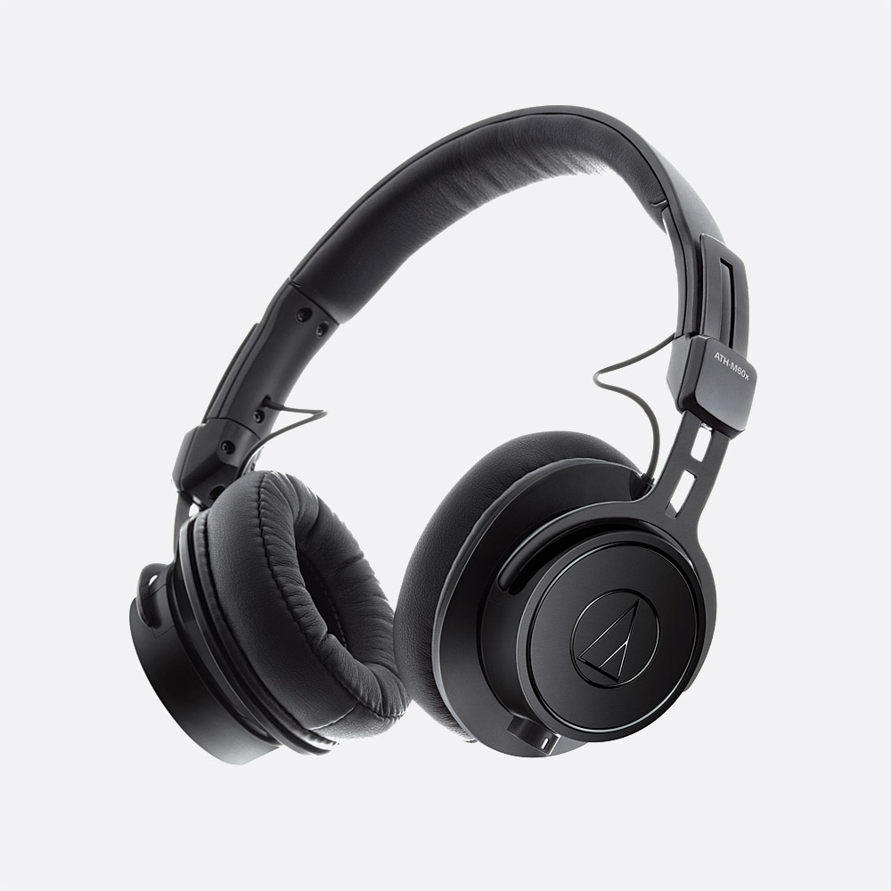 AUDIO-TECHNICA ATH-M30X CASQUE fermé, 47 ohms, jack 3.5mm + adapt.6.35mm,  câble droit