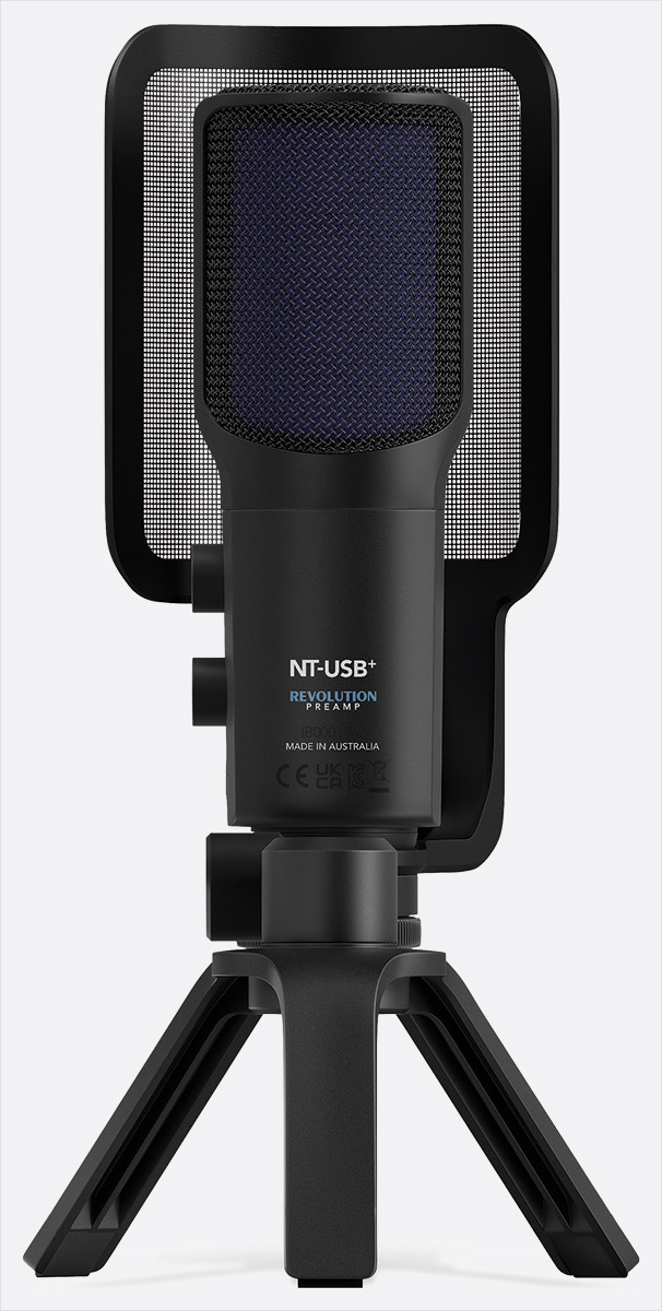 Rode NT-USB Microphone à condensateur pour podcast avec bras Rode PSA1 et  filtre anti-pop