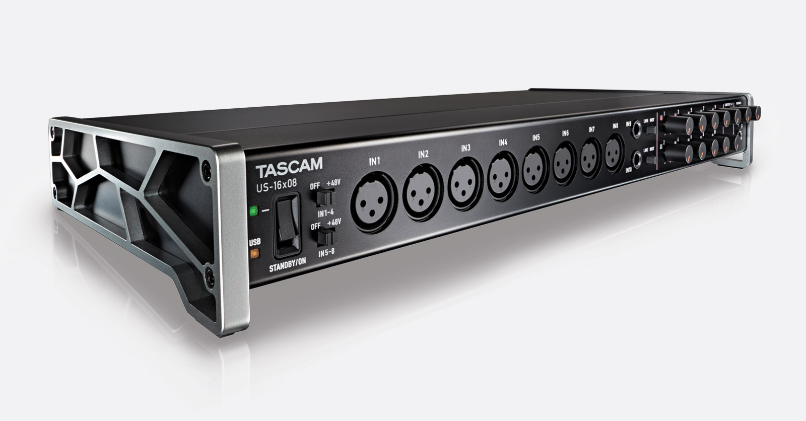 Tascam US-2x2HR  Interface Audio/MIDI USB haute résolution (2