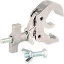 DOUGHTY T58305 TRIGGER CLAMP slimline, collier de serrage + boulon M10 x 25 & écrou papillon, argent