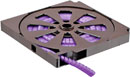 MARQUEURS DE CABLE PTV+45.7, violet, bobine de 500