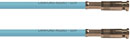 CANFORD CORDON DE PATCH MICRO BNC, 300mm, turquoise