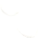 URSA STRAPS PLUSH CIRCLES BONNETTE MICRO poils courts, blanc (pack de 9 Circles/30 Stickies)
