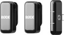 RODE WIRELESS MICRO RADIOMIC SYSTEM Dual transmitters, ultra-compact, BLE 5, USB-C, black