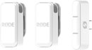 RODE WIRELESS MICRO RADIOMIC SYSTEM Dual transmitters, ultra-compact, BLE 5, USB-C, white