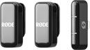 RODE WIRELESS MICRO RADIOMIC SYSTEM Dual transmitters, ultra-compact, BLE 5, Lightning, black