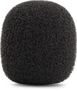 BUBBLEBEE THE MICROPHONE FOAM bonnette pour micro-cravate, L, diam.orifice 3mm, noir, pack de 5