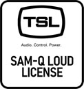 TSL SAM-Q-LOUD-LIC LICENSE pour SAM-Q-SDI/SAM-Q-MADI, monitoring loudness