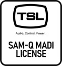 TSL SAM-Q-MADI-LIC LICENSE pour SAM-Q-SDI, MADI